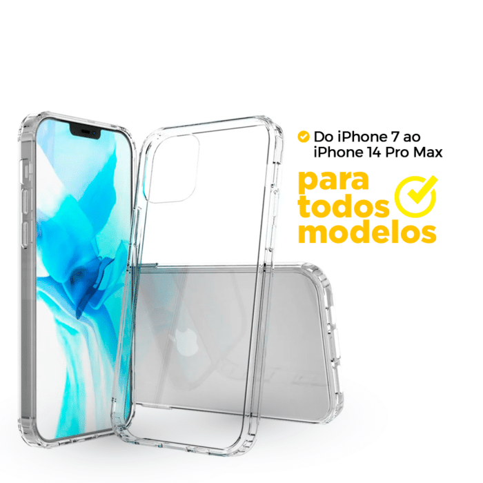 Capa anti impacto iPhone protecao - WANT IMPORT