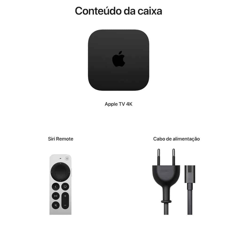 Apple TV 4K (3ª geração) - WANT IMPORT